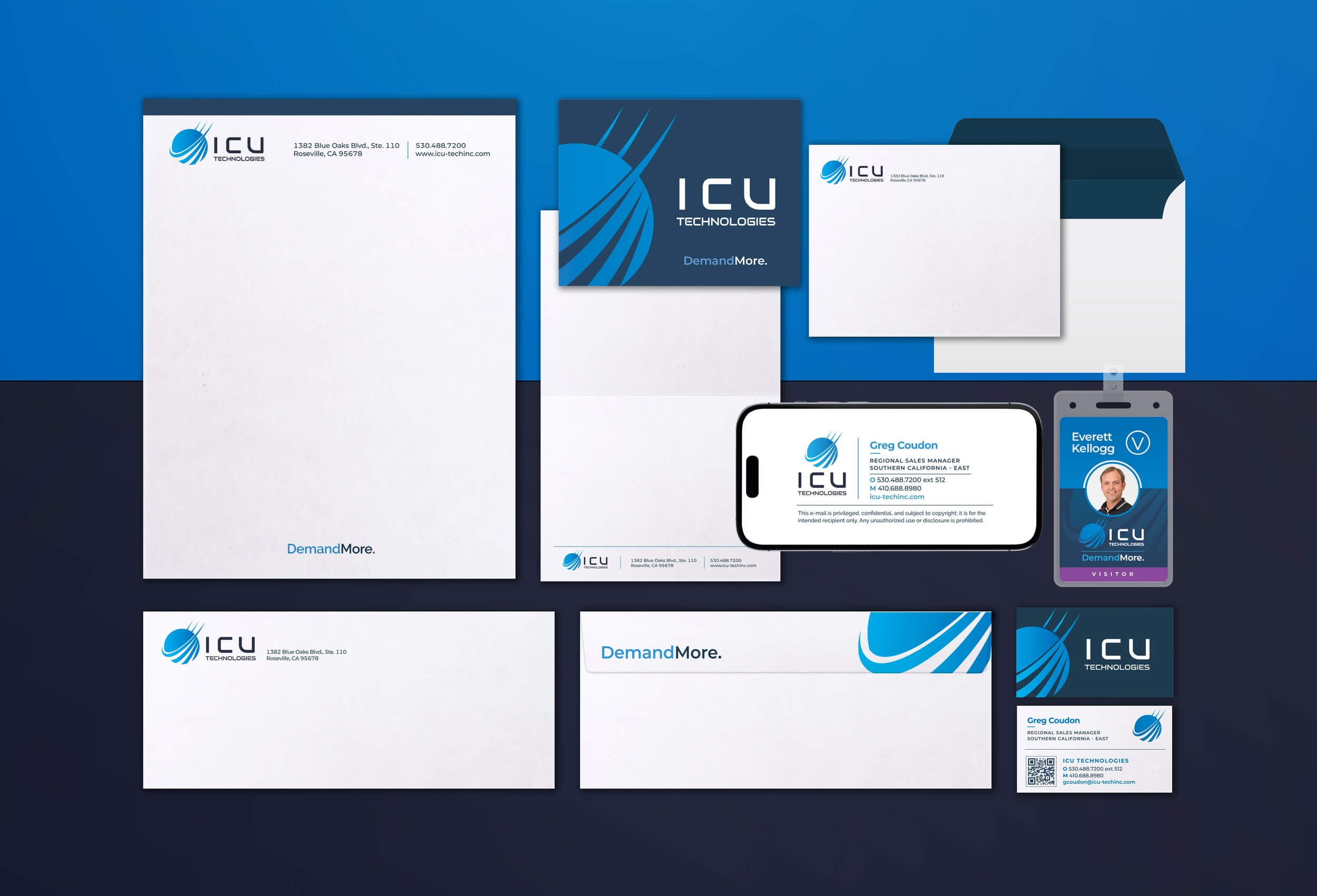 ICU Technologies, Inc. branding snapshot showing refreshed brand identity
